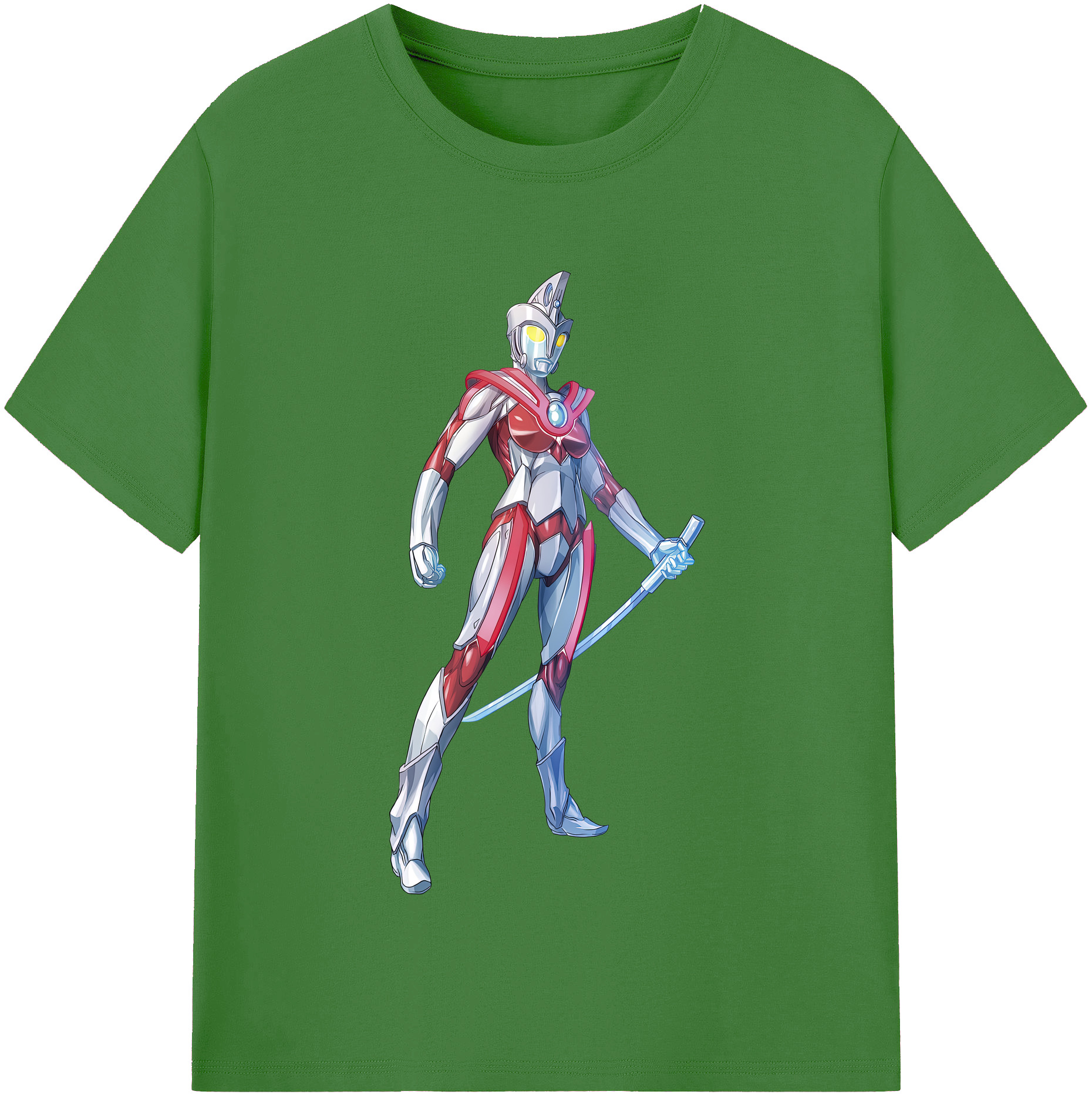 （画像用） ウルトラマン Ultraman レディースカジュアルプリントTシャツ（綿100％）
